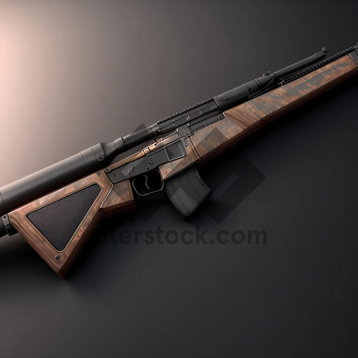 Picture of Desert War Handgun: The Instrument of Metal