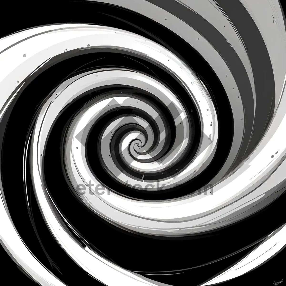 Picture of Coil Motion: Abstract Digital Fractal Design