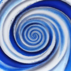 Fluid Motion: Captivating Circular Ripple in Liquid