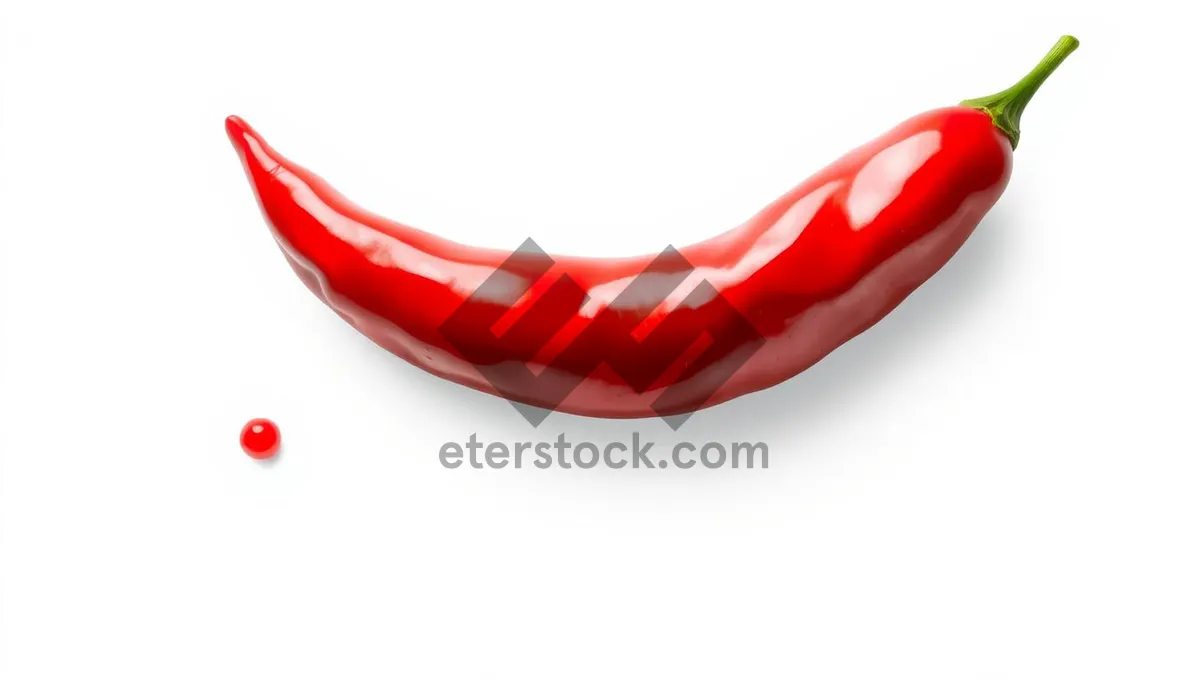 Picture of 3D hot pepper icon design symbol