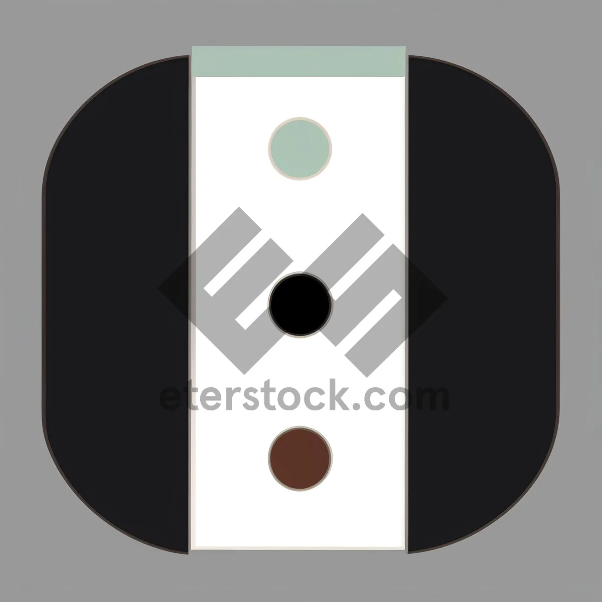 Picture of Magnetic Disk Icon - Memory Device Symbol