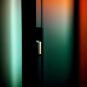 Modern Elevator Door Design with Spotlight