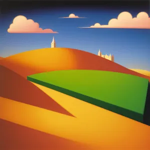 Skyward Pyramid: Artistic Symbol of Design