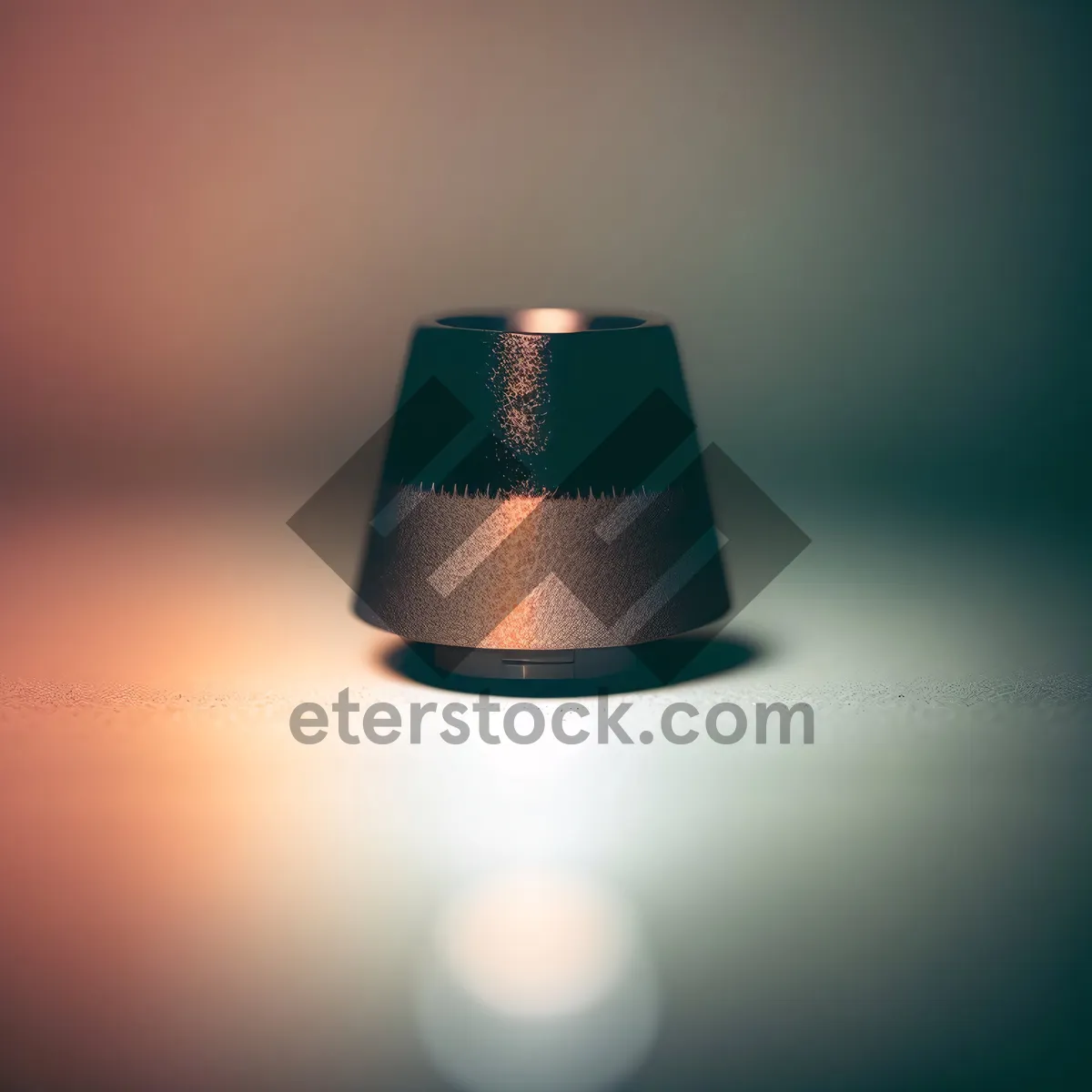 Picture of ShadeCap-LampSconce: Thimble-Container with Bright Light