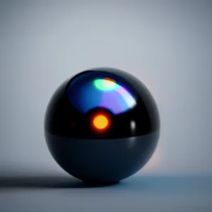 Shiny Glass Button Set with Push Icons