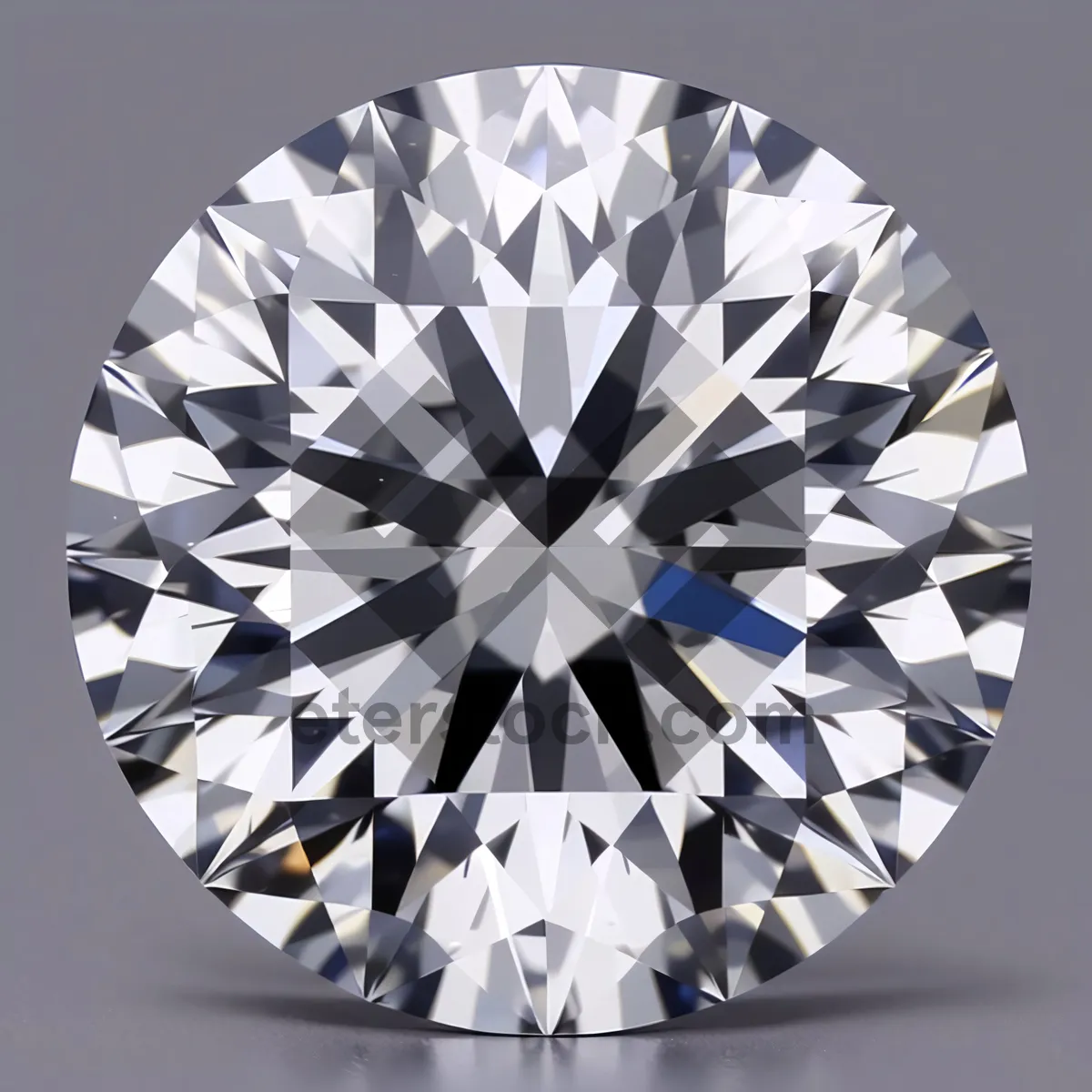 Picture of Sparkling Diamond Crystal - Shiny Jewel of Luxury