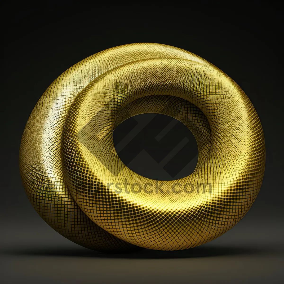 Picture of Patterned Graphic Speaker Wave on Black Circle