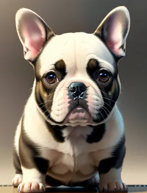 Playful Bulldog Terrier - Adorable Canine Companion