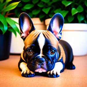 Cute Bulldog Terrier - Adorable Purebred Pet