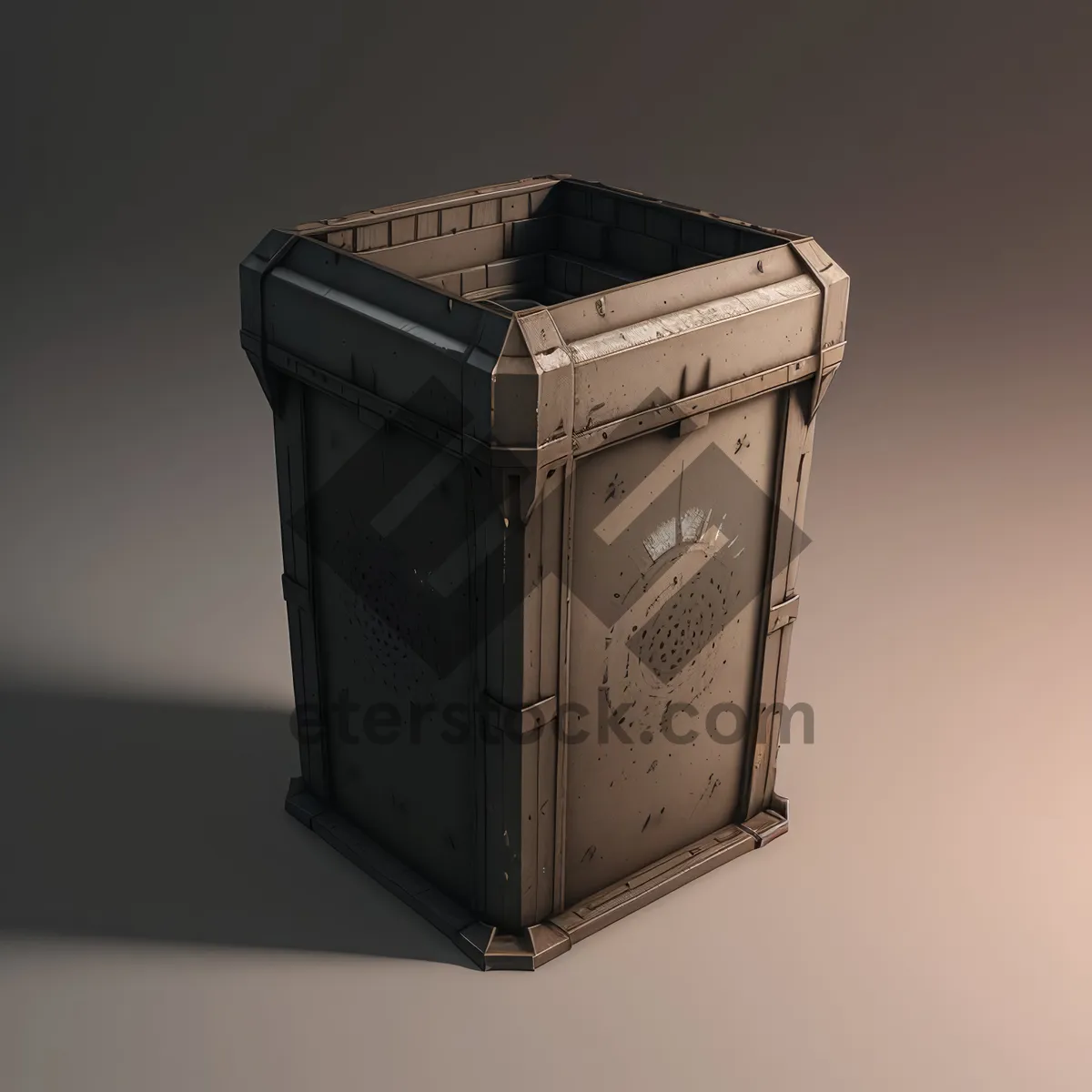 Picture of Container Ashcan Box Bin Object Image