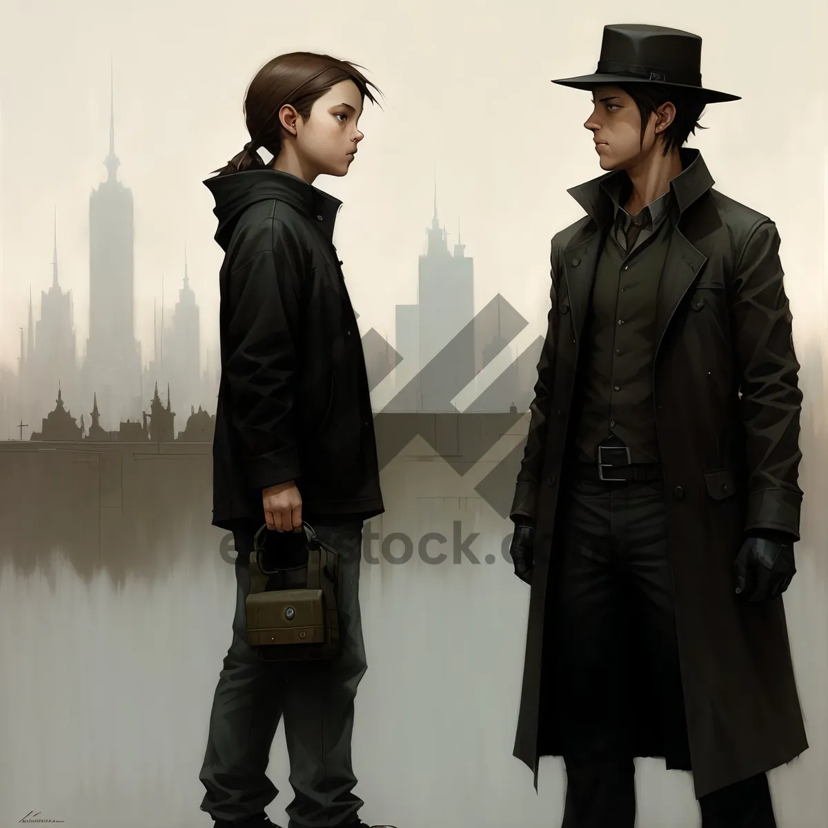 Picture of Happy graduate wearing academic gown and mortarboard