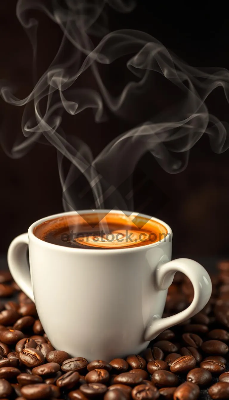 Picture of Dark Morning Espresso Cup on Restaurant Table