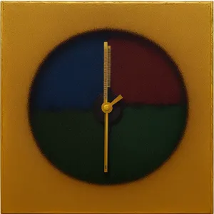 Elegant Analog Wall Clock with Pendulum