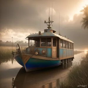 Coastal Fishing Vessel at Marina