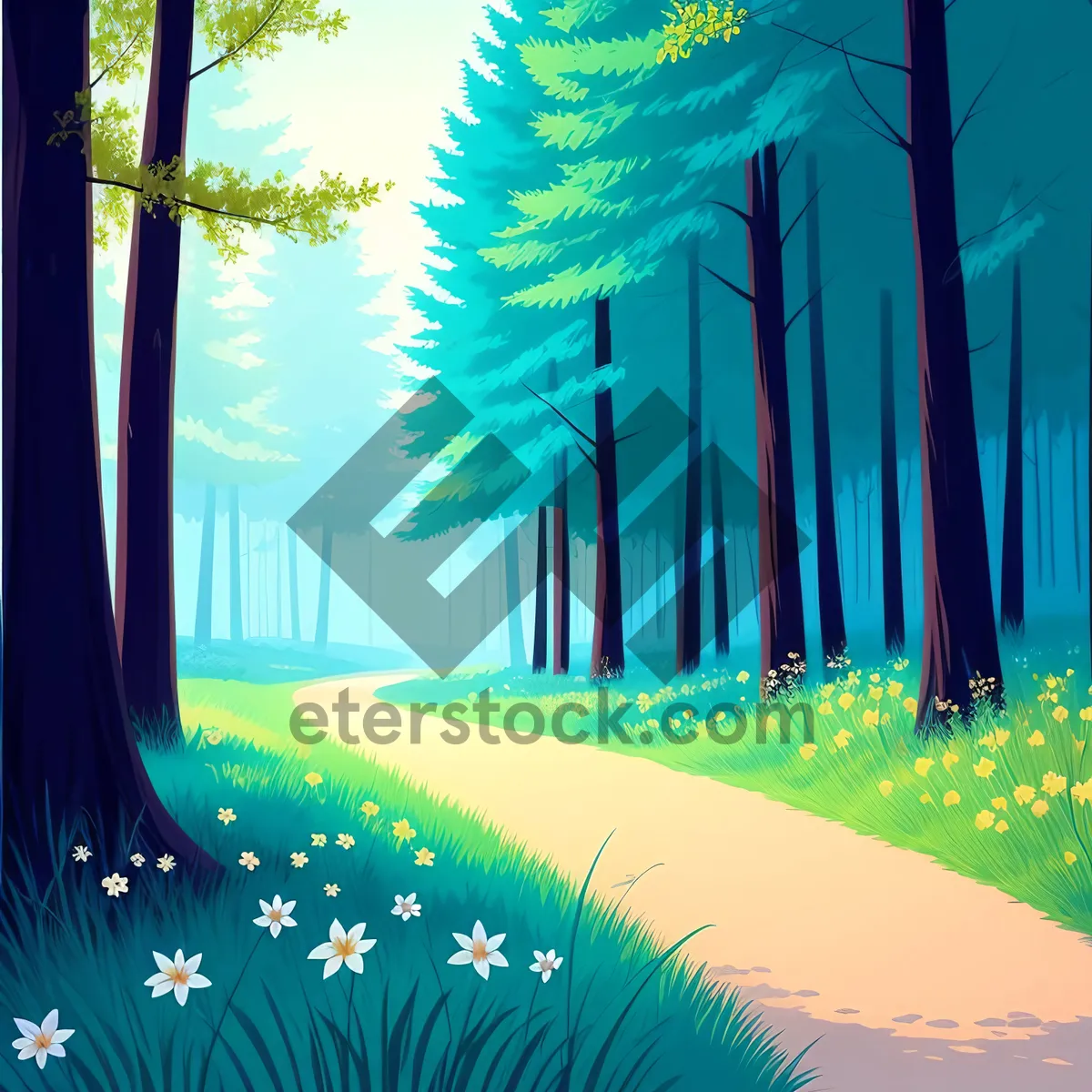 Picture of Winter Wonderland Silhouette - Festive Holiday Card
