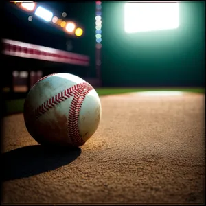 Baseball Glove on Green Grass