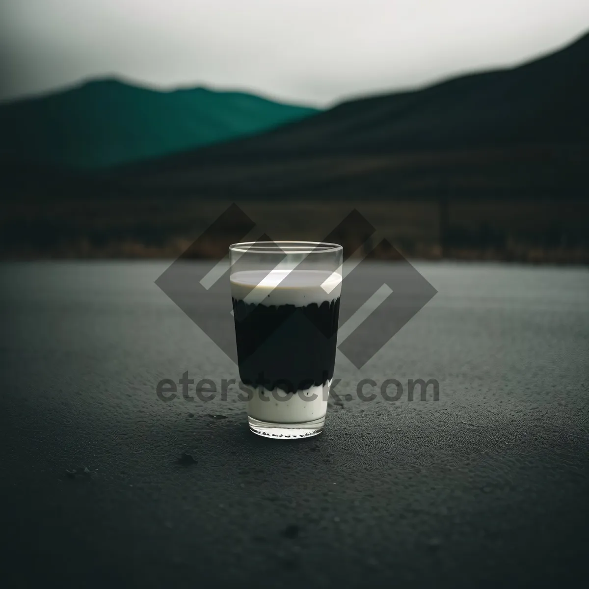 Picture of Refreshing Cold Lager Beer in Glass