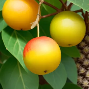 Juicy, Ripe Citrus Apple - Fresh, Healthy and Organic!