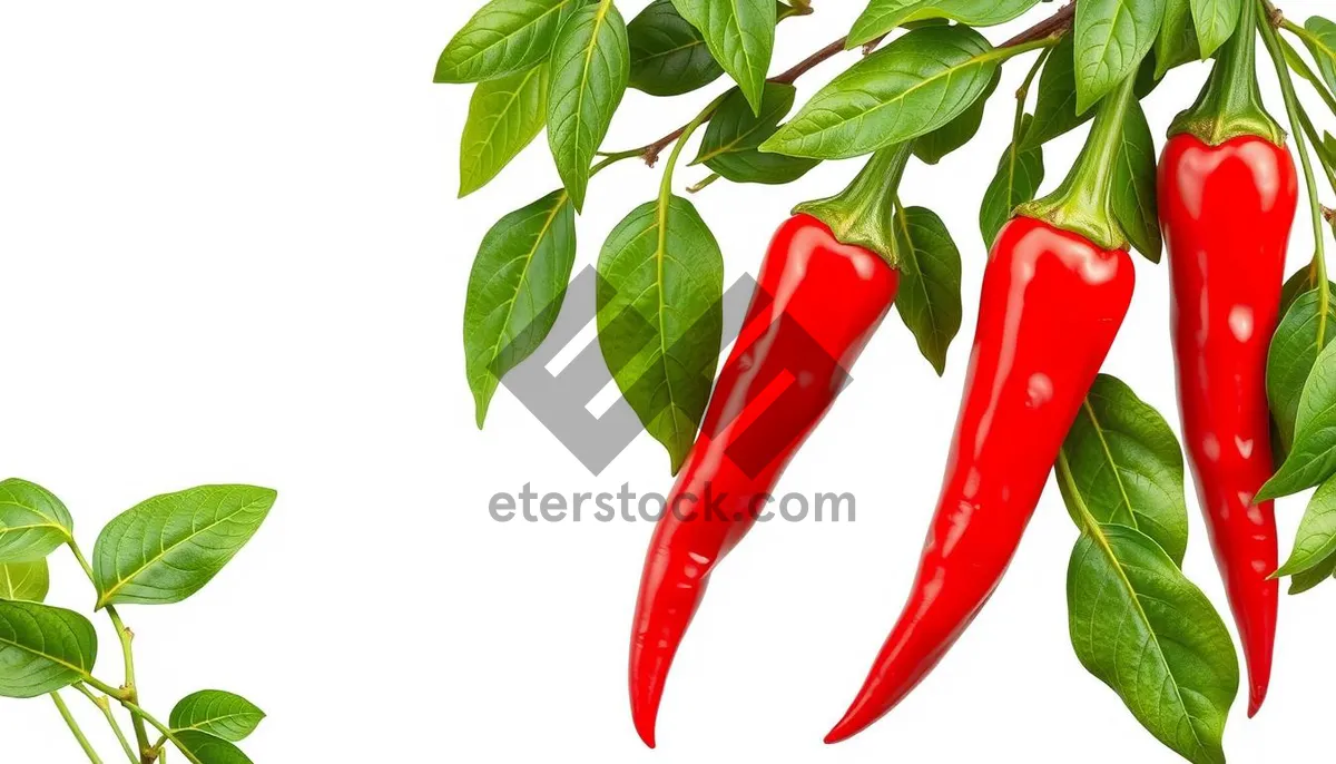 Picture of Colorful Spicy Pepper Assortment in Kitchen