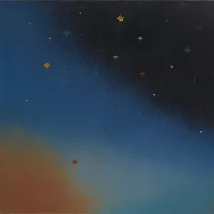 Starry Cosmic Galaxy Night Sky Wallpaper