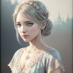 Seductive Beauty: Elegance and Sensuality in a Lovely Portrait