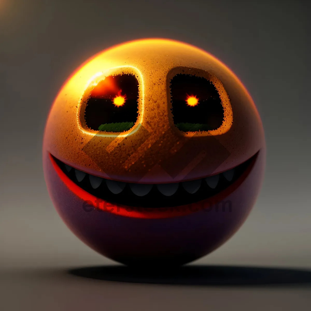 Picture of Spooky Illumination: Carved Jack-o'-Lantern with Candle