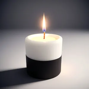 Wax Candle Flame - Iconic Light Source