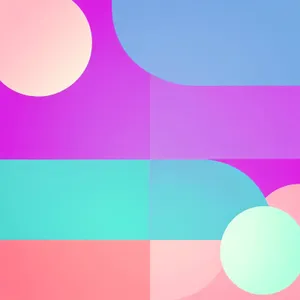 Colorful Gradient Circle Artwork