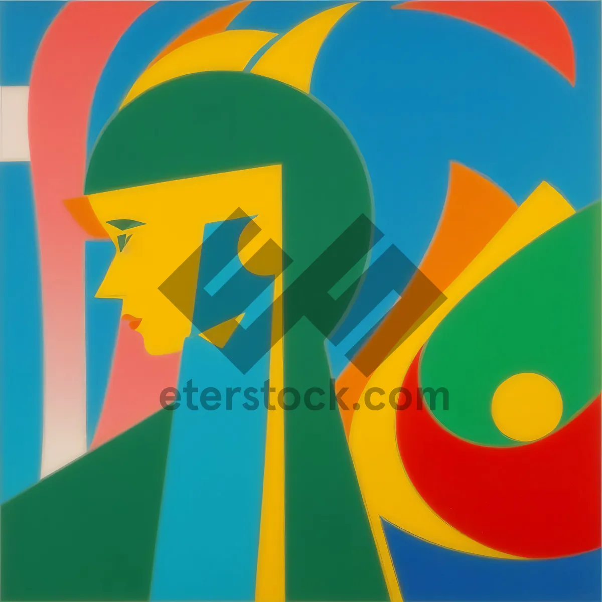 Picture of Symbolic Flag Graphic Design: Iconic Sign
