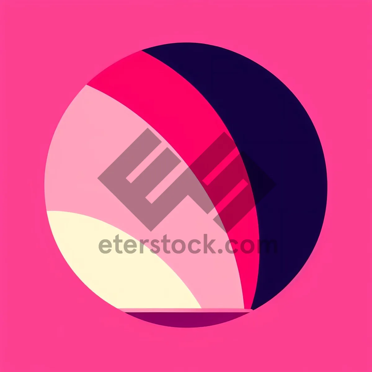 Picture of Graphic Round Symbol Design Element