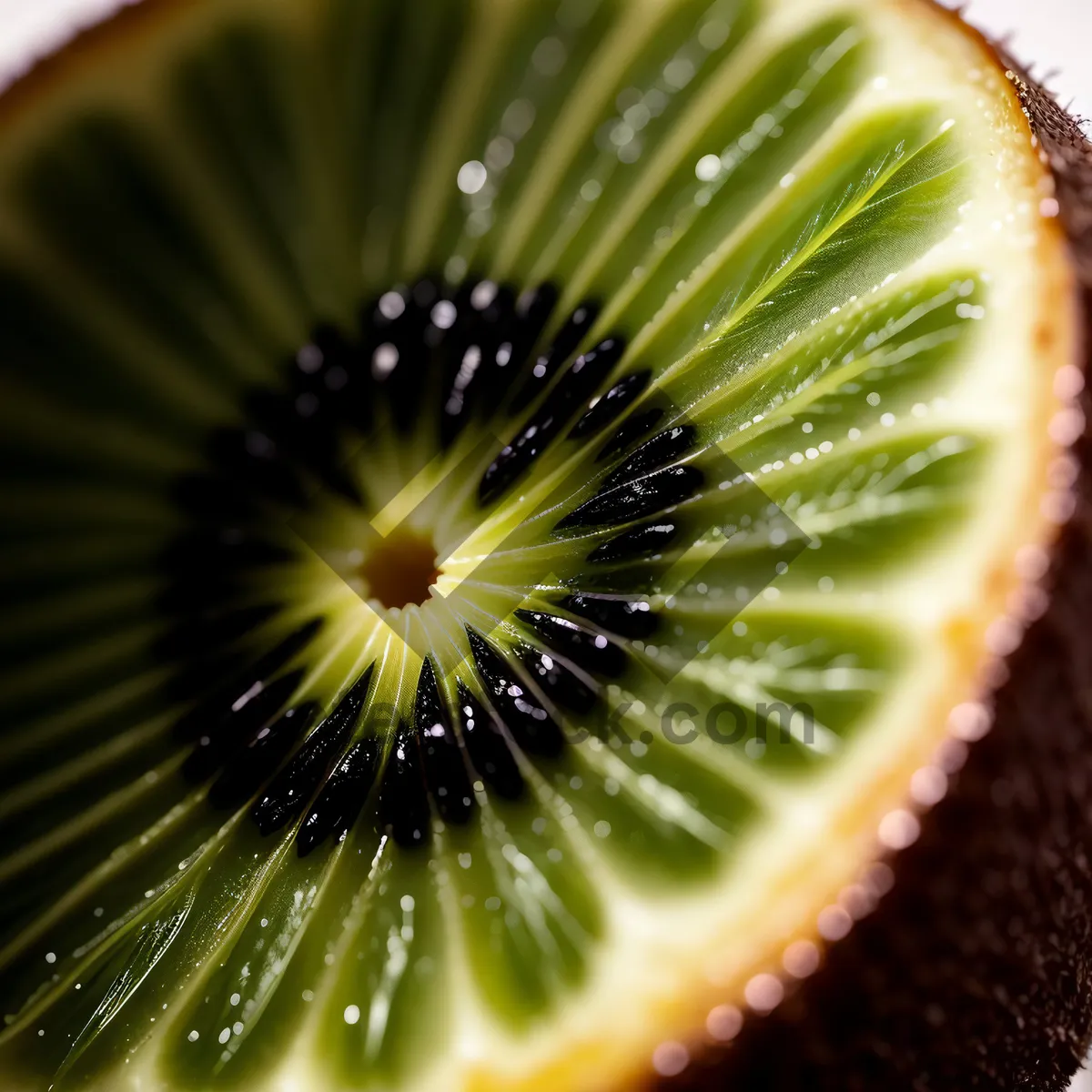 Picture of Juicy Kiwi Slice: Fresh and Healthy Source of Vitamins