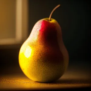 Juicy, Ripe Pear - Fresh and Healthy Vitamin-Filled Fruit