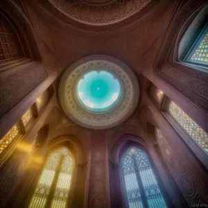 Historic cathedral with magnificent dome and architectural beauty.