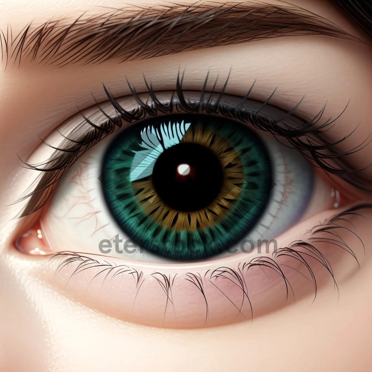 Picture of Captivating Eye: Vision in Close-Up