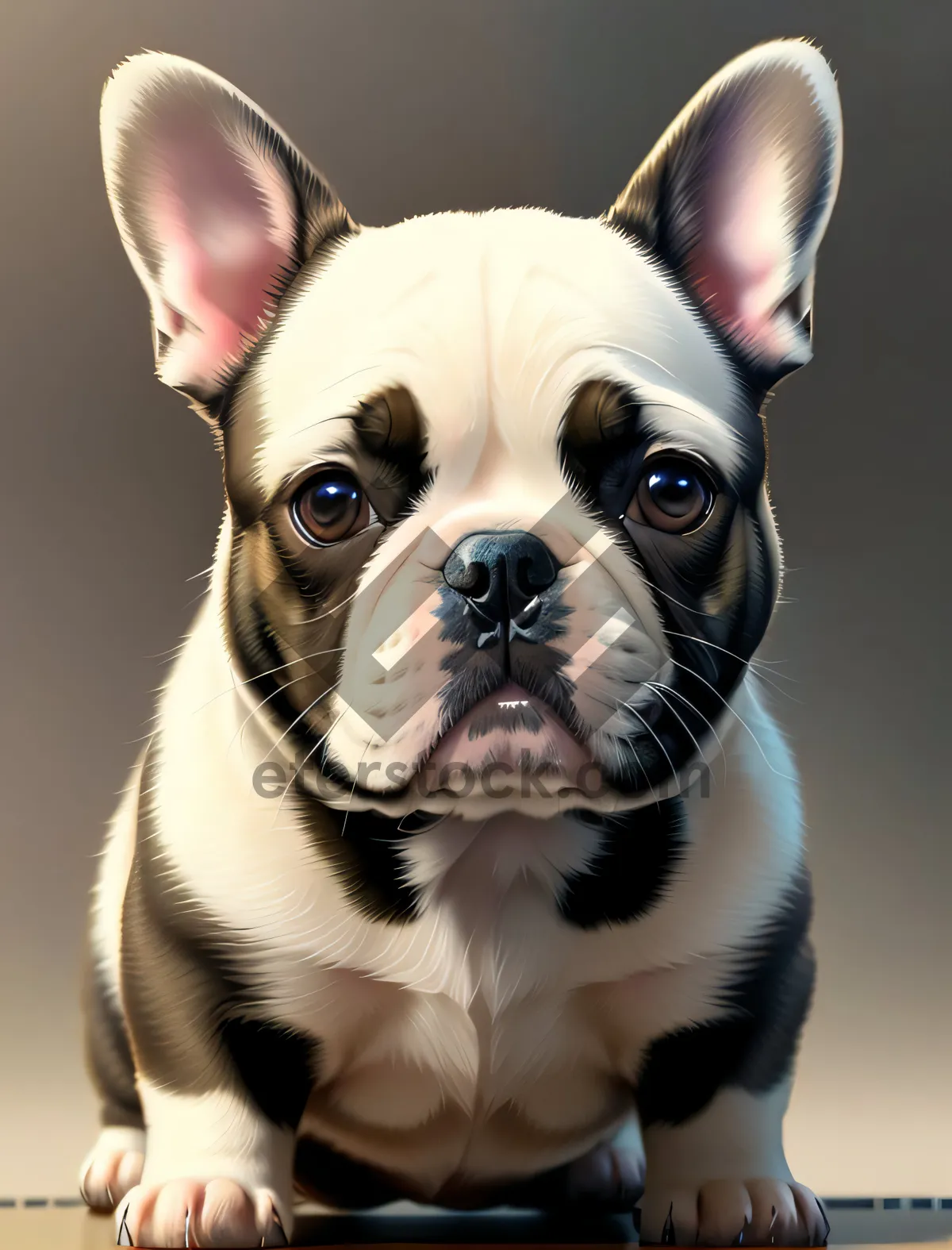 Picture of Playful Bulldog Terrier - Adorable Canine Companion