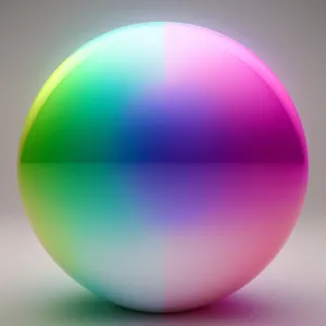 Colorful Round Buttons Set – Web Design Element