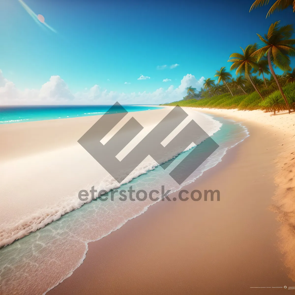 Picture of Sun-kissed Beach Bliss