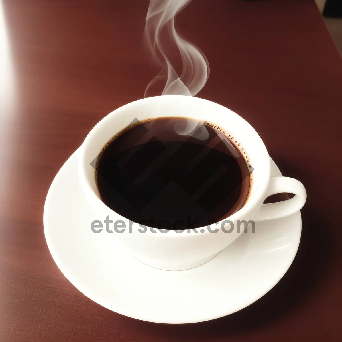 Picture of Morning Brew: Aromatic Espresso in Hot Cup