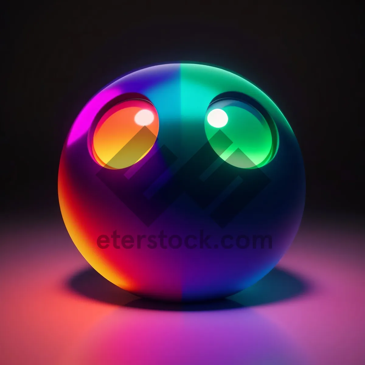 Picture of Glossy Shiny Orange Button Set