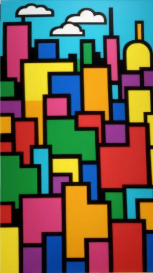 Designer web icon set symbol square mosaic.