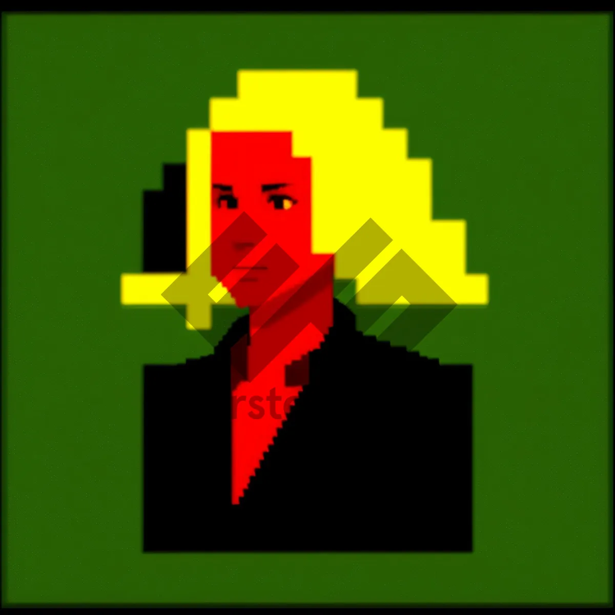 Picture of Mining Sign: 3D Map Flag Symbol