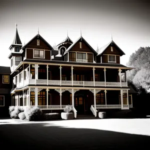 Historic Palace Residence with Old City Skyline