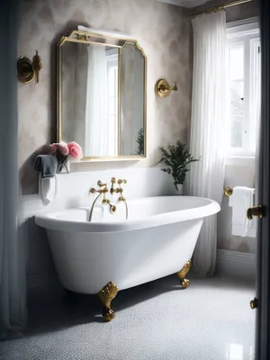 Stylish Modern Bathroom with Luxury Fixtures
