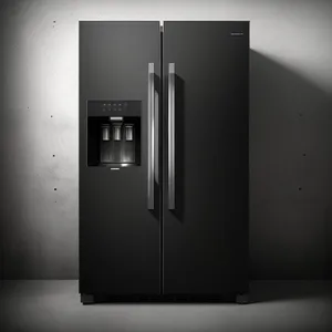 Modern 3D Elevator Device in White Goods Interior