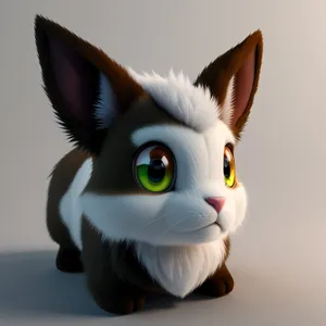 Furry Fluffball with Adorable Eyes