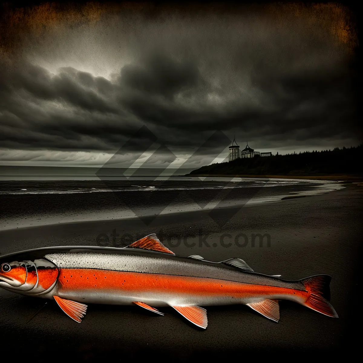 Picture of Delicious Coho Salmon: A Taste of the Ocean