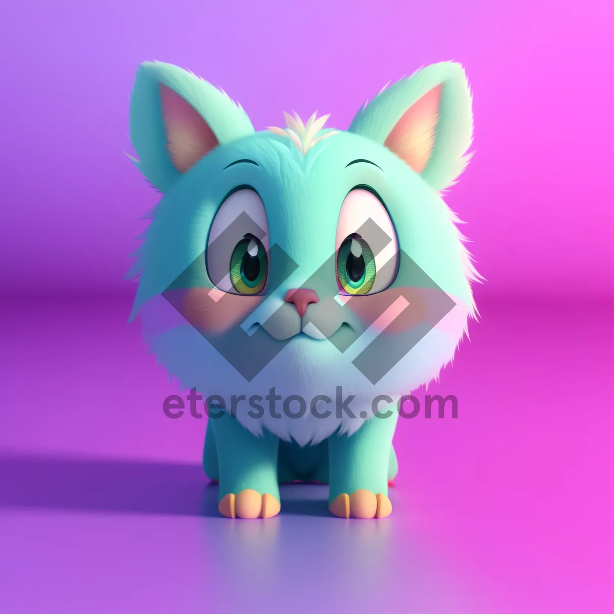 Picture of Cute Cartoon Bunny Clip Art