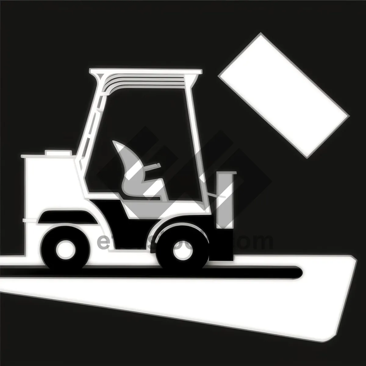 Picture of Versatile Business Icons for Car Trailers and Trucks