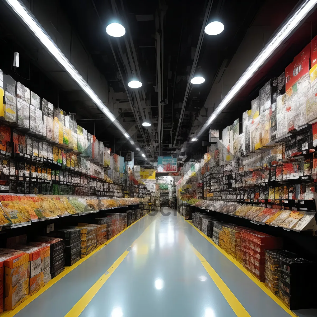 Picture of Urban Supermarket Interior