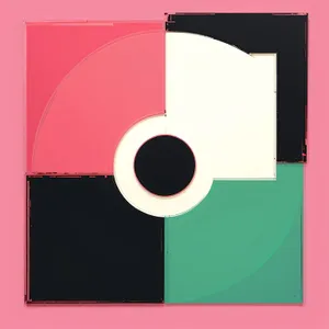 Blank Diskette Memory Device Icon Design